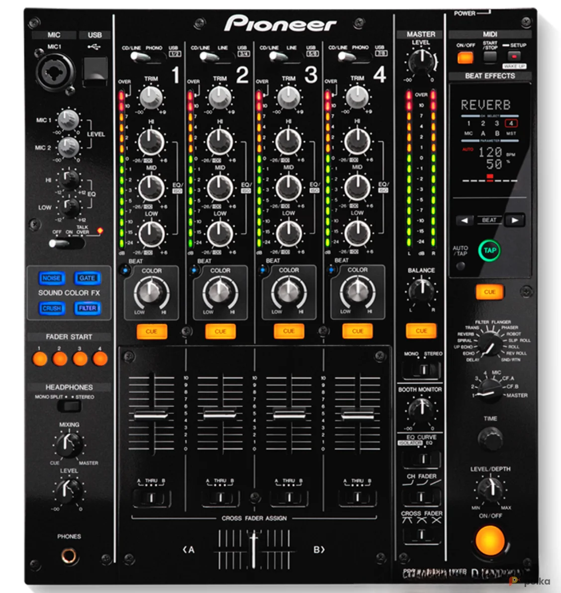 Возьмите Микшер PIONEER DJM-850 напрокат (Фото 1) в Санкт-Петербурге