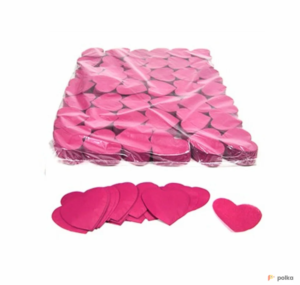 Возьмите Бумажное конфетти фигурное (сердце) напрокат (Фото 1) в Санкт-Петербурге