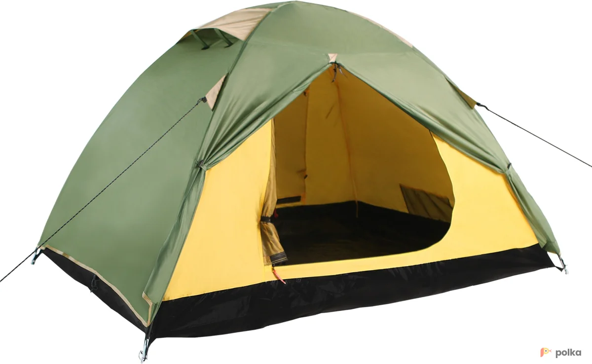 Возьмите Палатка Zelenoe More Kama 2 зелёный/бежевый ZMT001 напрокат (Фото 1) в Москве